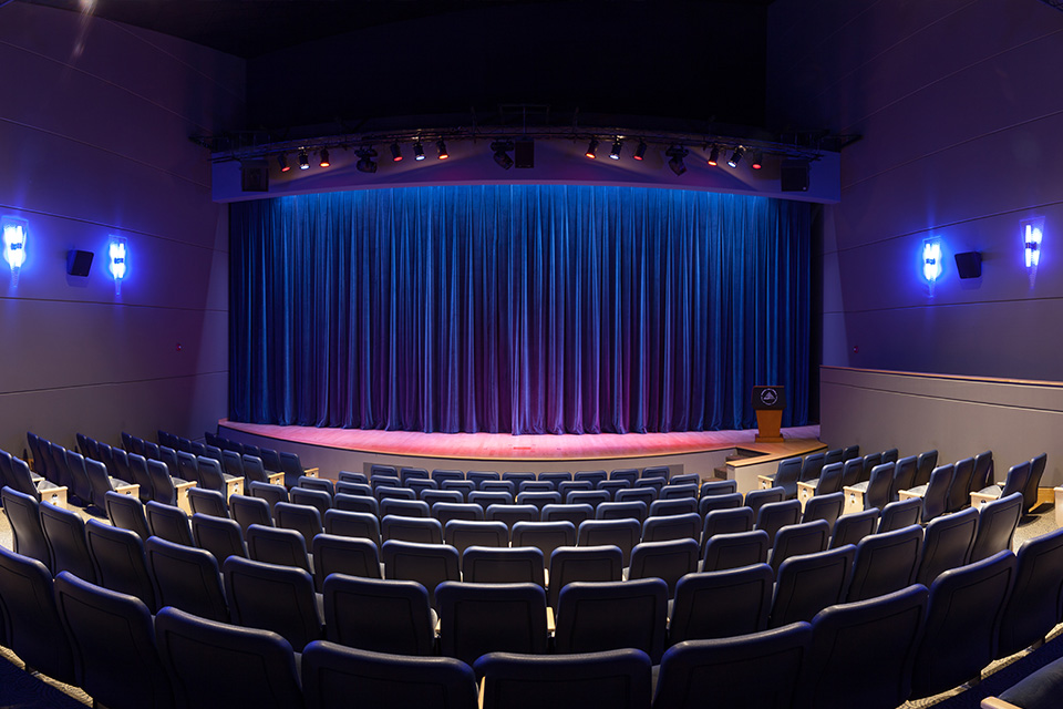 Foster Theater at the Rock and Roll Hall of Fame (courtesy of Rock and Roll Hall of Fame)